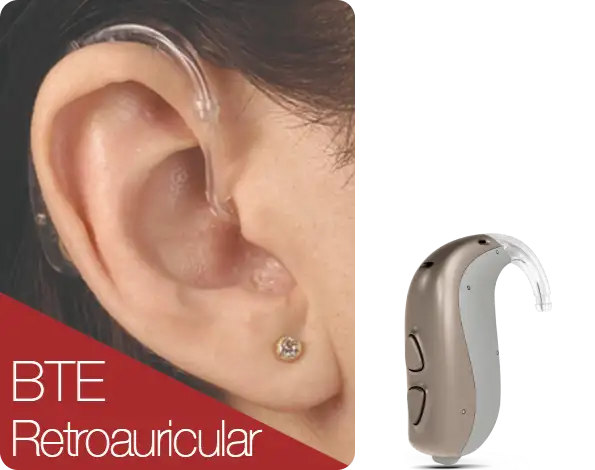audifono modelo bte retroauricular