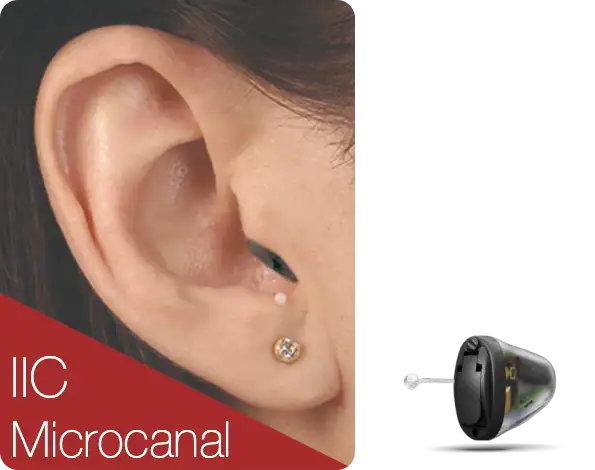 audifono modelo iic microcanal