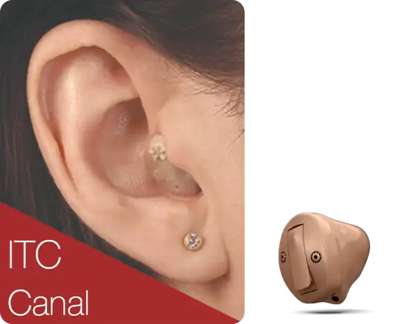 audifono modelo itc intracanal